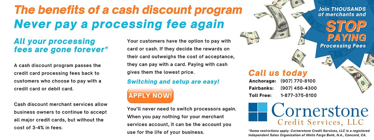The benefits of a cash discount program